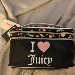 Juicy Couture Travel Makeup Bag